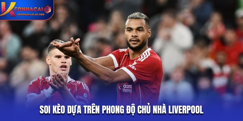 Soi kèo dựa trên phong độ chủ nhà Liverpool